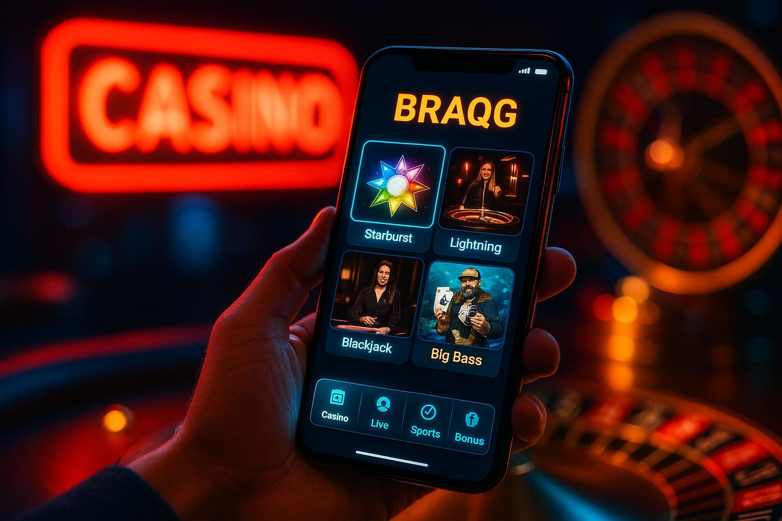 Baixar o BRAQG Cassino App
