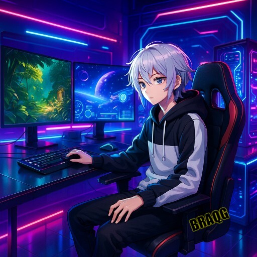 Imagem promocional da BRAQG mostrando a plataforma e suas vantagens