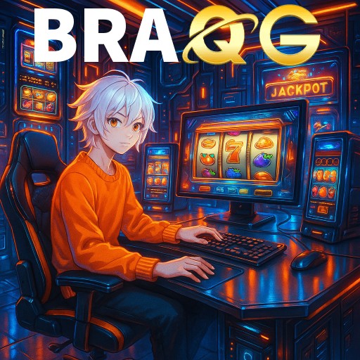 Imagem promocional da BRAQG mostrando benefícios e ofertas da plataforma